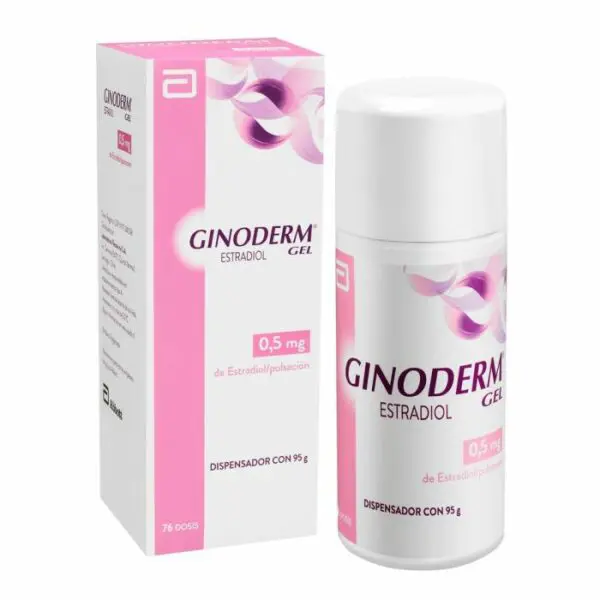 Product image of Ginoderm Gel Estradiol 0,5 mg Dispensador con 95 Gr