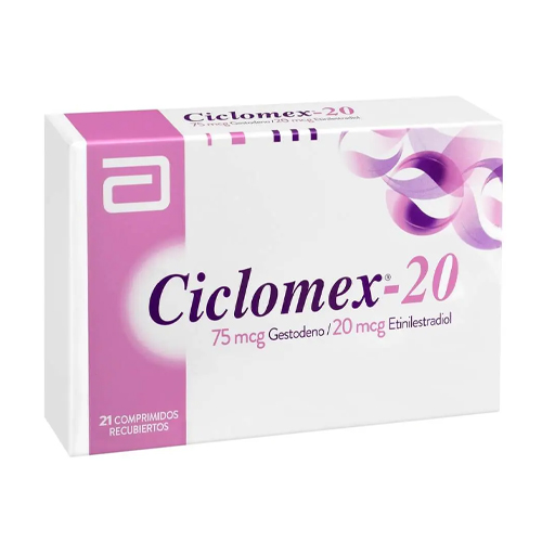 Ciclomex-20 X 21 Comprimidos (Abbott)