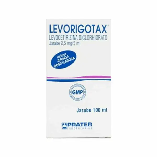 Product image of Levorigotax 2,5 mg/5 ml Jarabe 100 ml (Prater)