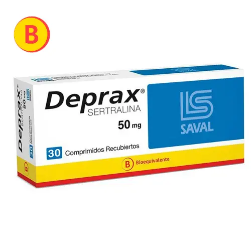 Product image of Deprax 50 mg x 30 comprimidos (Saval)