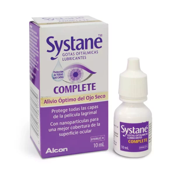 Systane Complete Gotas Oftalmicas Lubricantes 10 Ml