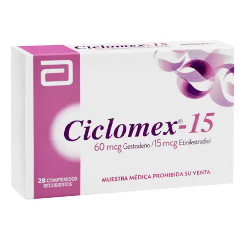 Ciclomex-15 X 28 comprimidos recubiertos (Abbott)