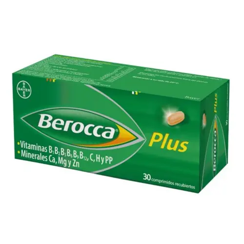 Berocca Plus x 30 Comprimidos Recubiertos