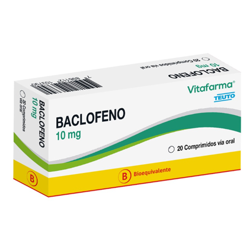 Baclofeno 10 mg x 20 comprimidos (Cenabast)