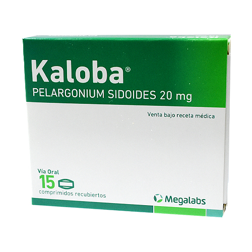 Kaloba 20 mg x 15 comprimidos recubiertos