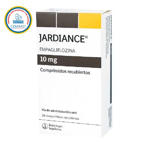 Jardiance 10 mg x 30 comprimidos recubiertos (Boehringer Ingelheim)  (Cenabast)