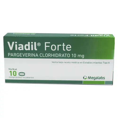 Product image of Viadil Forte 10mg x 10 comprimidos recubiertos