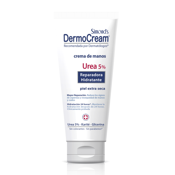 Simonds DermoCream Crema de manos 5% Urea 80 g