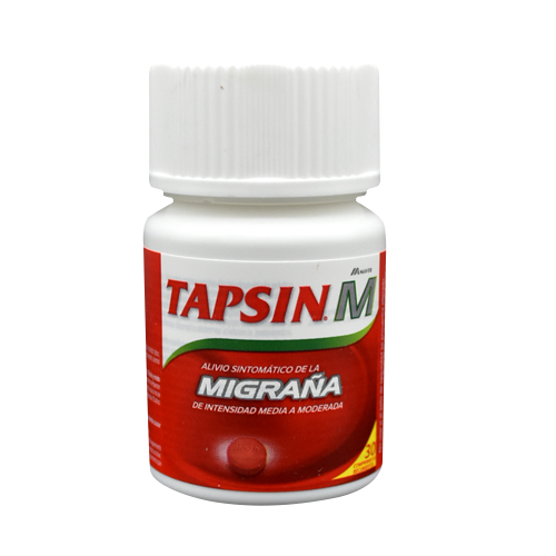 Product image of Tapsin M Migraña X 30 Comprimidos (Maver)