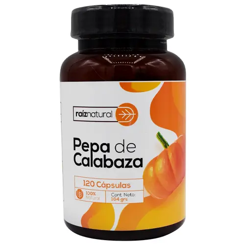 Pepa de Calabaza x 120 cápsulas