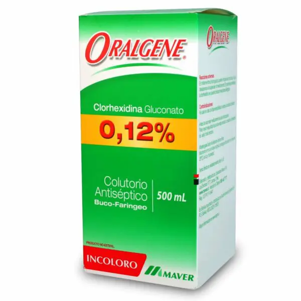 Oralgene Enjuague Bucal 0,12% 500 ml