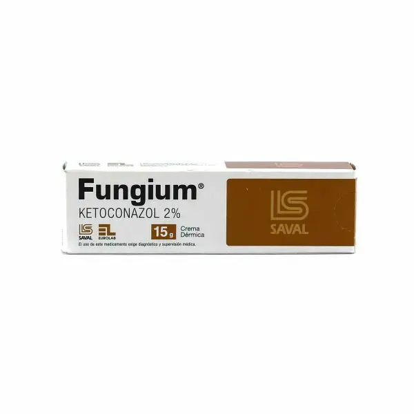 Product image of Fungium Ketoconazol 2% Crema Dermica 15 G (Saval)