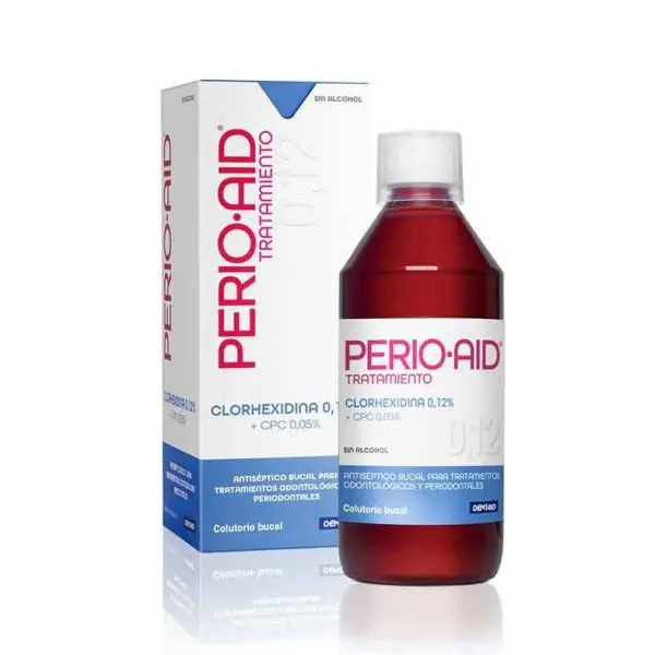 Perio Aid Tratamiento Chlorexidina 0,12% Colutorio Bucal 500 ml