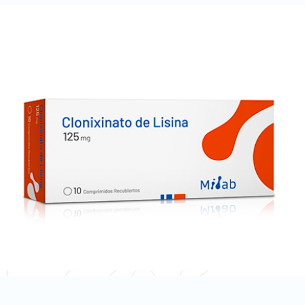 Clonixinato de lisina 125Mg X 10 comprimidos Mintlab DESCUENTO