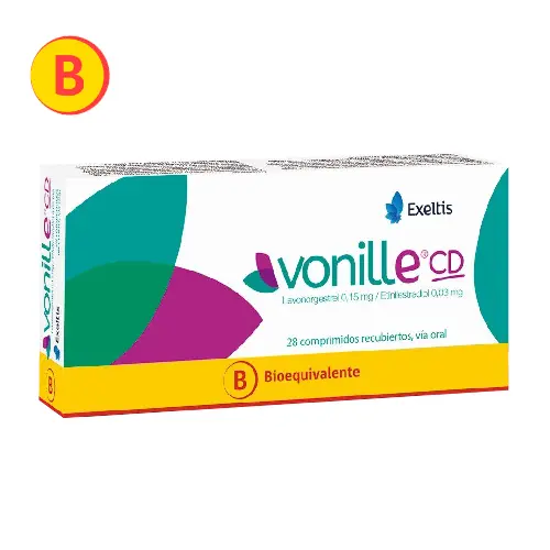 Vonille CD x 28 comprimidos recubiertos (Exeltis)