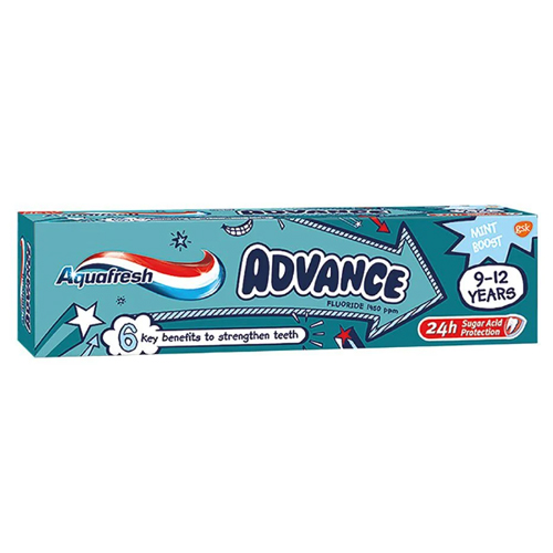 Aqua Fresh Aquafresh Pasta Dental Advance 9-12 Kids 75ml