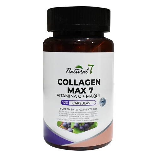 Product image of Collagen Max7 Vitamina C + Maqui x 120 Cápsulas N7