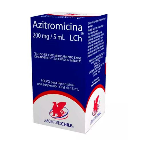 Product image of Azitromicina 200mg/5ml polvo para suspensión oral 15 Ml