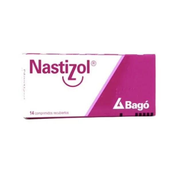 Product image of Nastizol X 14 Comprimidos recubiertos (Bagó)