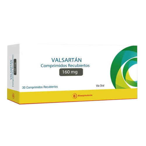 Valsartan 160 mg x 30 comprimidos (Seven Pharma)