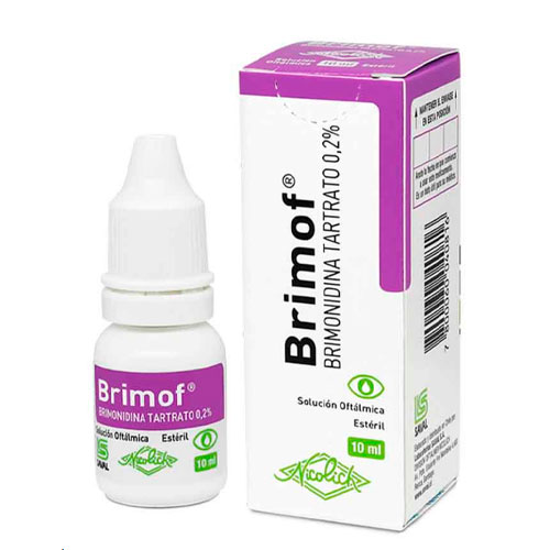 Brimof Brimonidina Tartrato 0,2% x 10 ml