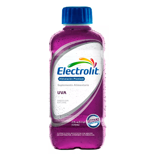 Product image of Electrolit Hidratación Premium 625ml (uva)