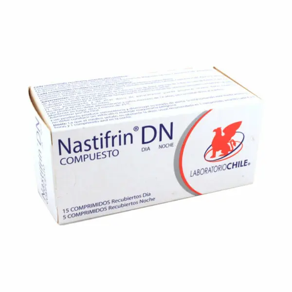 Product image of Nastifrin DN Compuesto Dia/Noche 20 Comprimidos