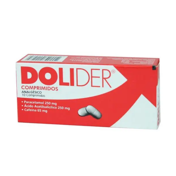 Product image of Dolider x 10 comprimidos (Lab Pasteur)