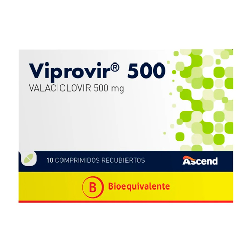 Product image of Viprovir 500 x 10 Comprimidos Recubiertos