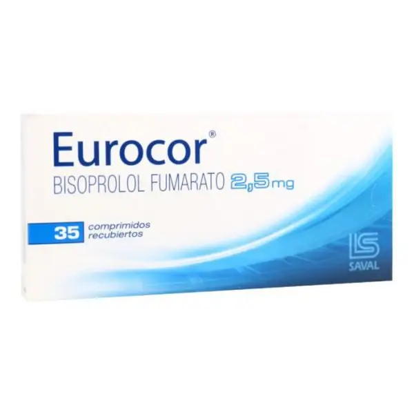 Eurocor 2,5 mg x 35 comprimidos recubiertos (Saval)