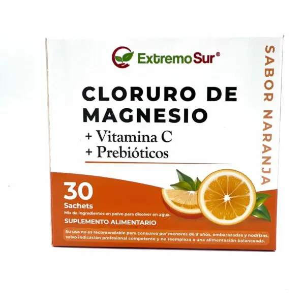 Product image of Cloruro Magnesio x 30 Sachets (Sabor Naranja)