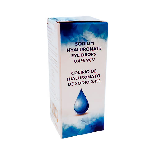 Colirio De Hialuronato de Sodio 0.4% x 10 ml