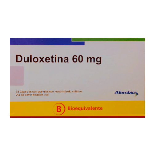 Duloxetina 60 mg x 30 cápsulas (Cenabast)