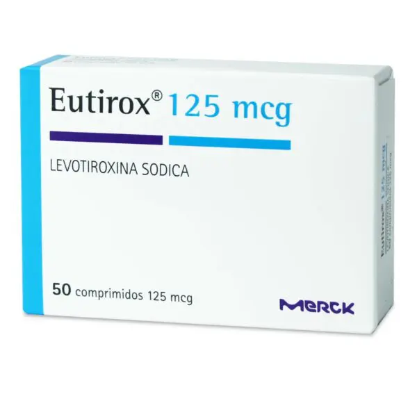 Eutirox 125 mcg x 50 comprimidos (Merck)