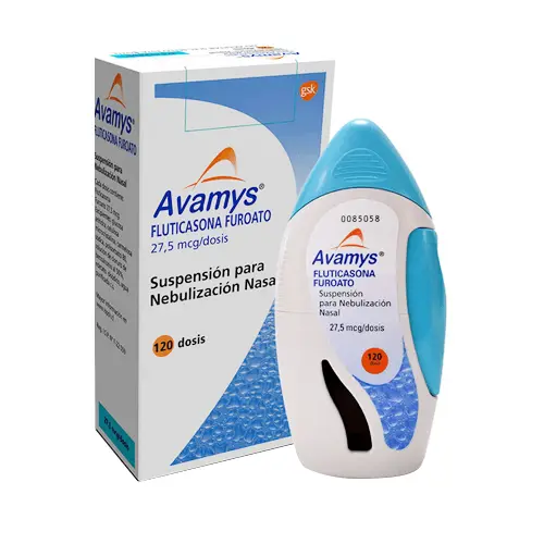 Product image of Avamys 27,5 mcg/Dosis x 120 Dosis Suspensión Para Nebulizacion Nasal