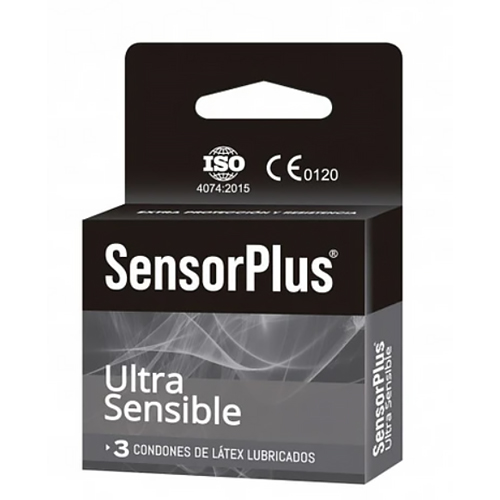 Preservativo SensorPlus Ultra Sensible x 3 unidades