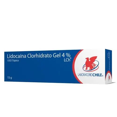 Lidocaina Gel 4% X 15 Gr (Laboratorio Chile)