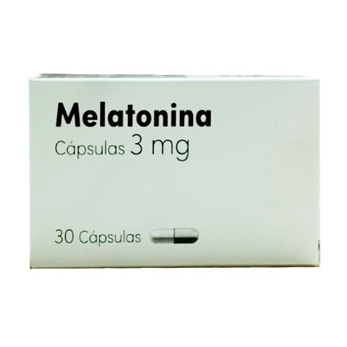 Product image of Melatonina 3 mg x 30 cápsulas (Cenabast)