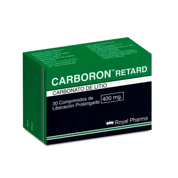 Product image of Carboron Retard 400 mg x 30 Comprimidos (Royal Pharma)