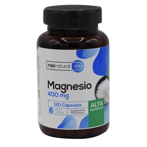 Magnesio 400 mg x 120 cápsulas