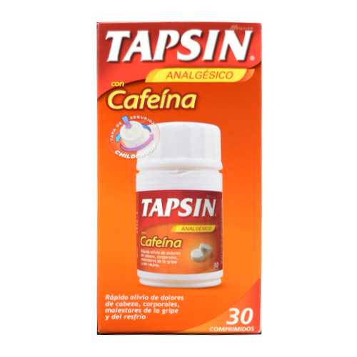 Product image of Tapsin Analgésico x 30 comprimidos (Maver)