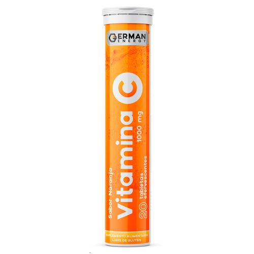 Vitamina C 1000 mg x 20 tabletas Efervescentes (German Energy)