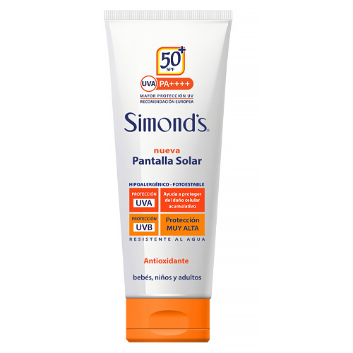 Product image of Simonds Pantalla Solar Spf 50+ Pomo 200 Ml