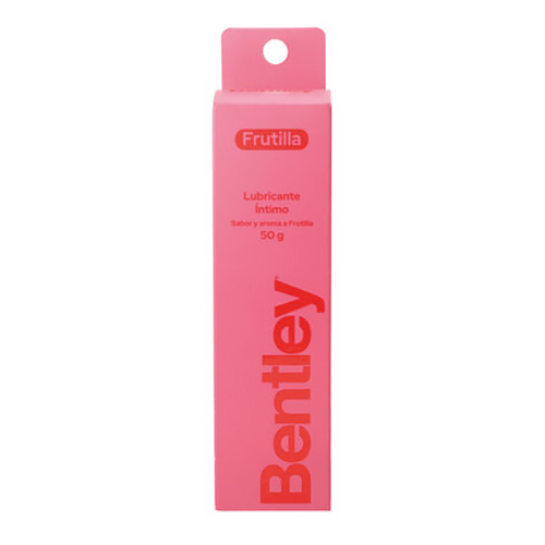 Bentley Gel Lubricante Íntimo Sabor Frutilla 50 g