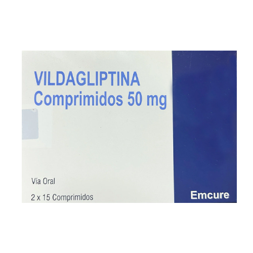 Vildagliptina 50 mg  x 15 comprimidos (Cenabast)