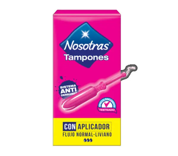 Product image of Donnasept Nosotras Tampones Regular c/aplicador 8 unidades