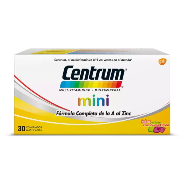 Product image of Centrum Mini Multivitamínico Multimineral x 30 Comprimidos