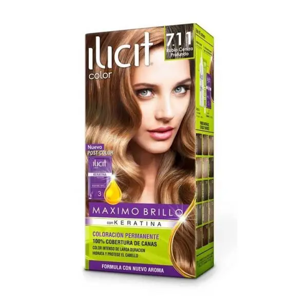 Ilicit Color Rubio Ceniza Profundo 7.11