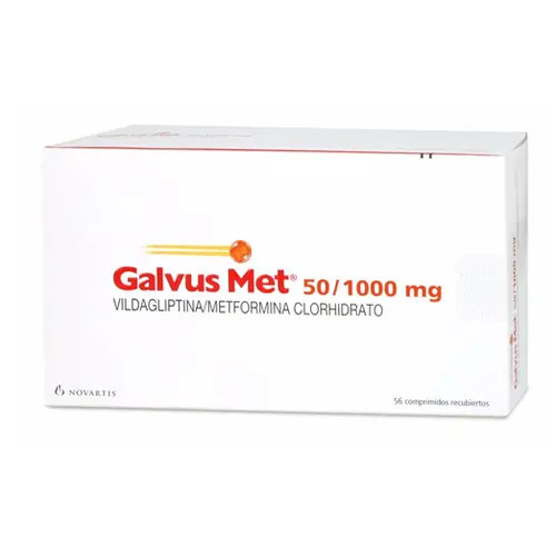 Galvus Met 50/1000 x 56 comprimidos (Axon Pharma)