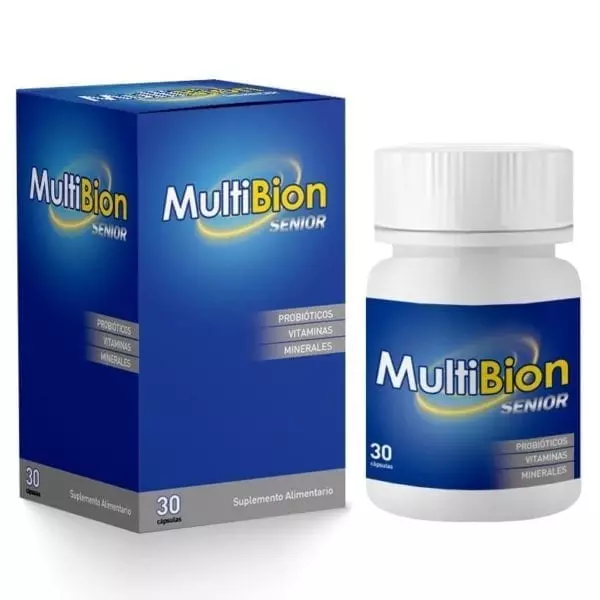 Multibion Senior (Vitaminas + Probióticos)